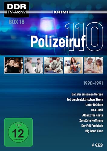 DVD - Polizeiruf 110 - Box 18 (1990 - 1991) (DDR TV-Archiv)
