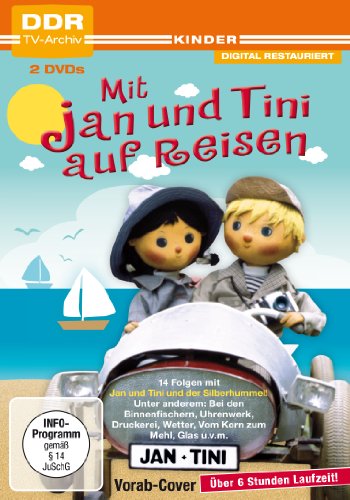 DVD - Mit Jan und Tini auf Reisen - Box 3 (DDR TV-Archiv) [2 DVDs]