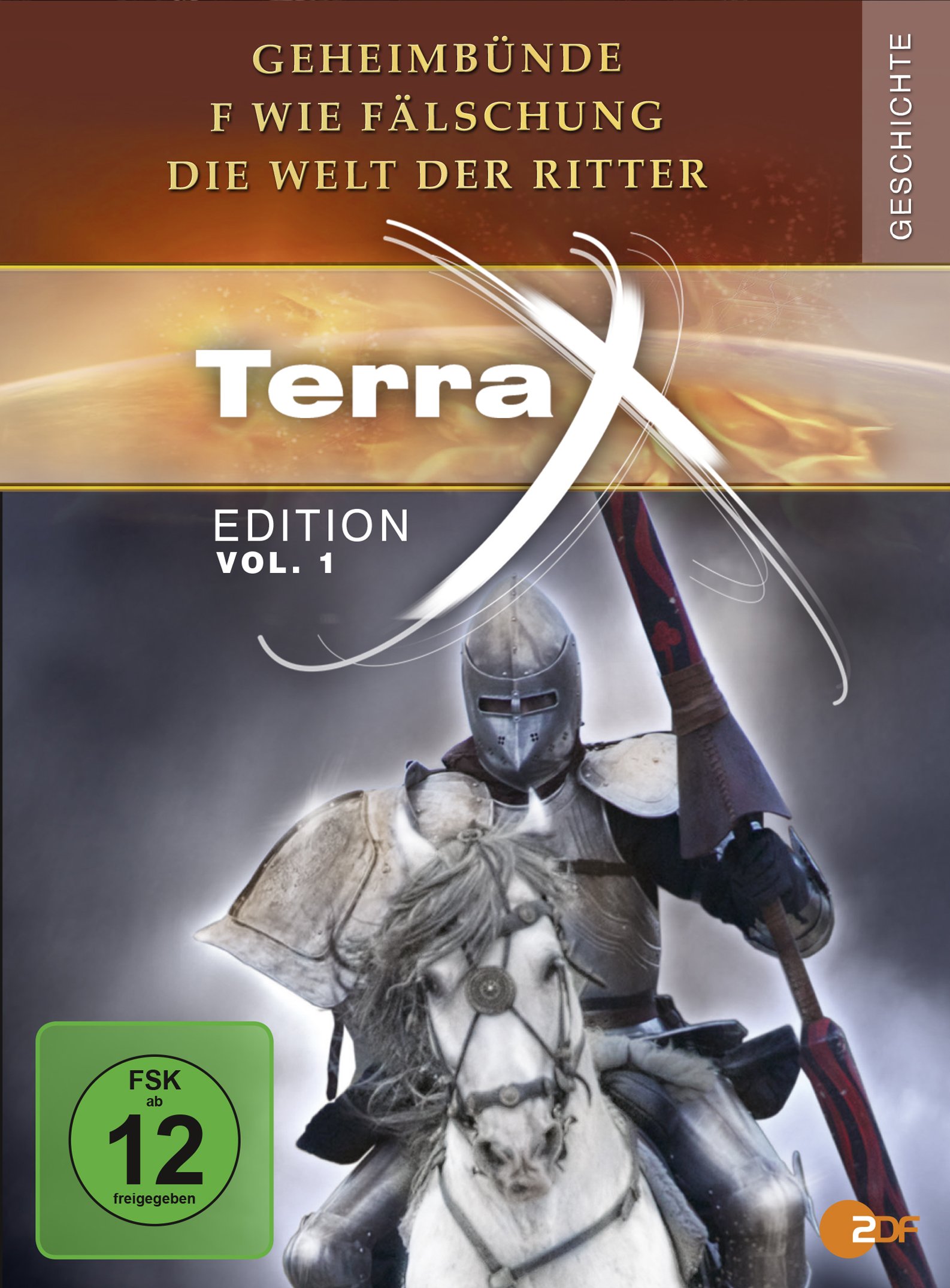 DVD - Terra X Edition 1 - Geheimbünde / F wie Fälschung / Die Welt der Ritter