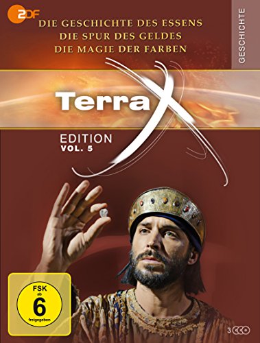 DVD - Terra X - Edition Vol. 5 Die Geschichte des Essens - Die Spur des Geldes - Die Magie der Farben [3 DVDs]