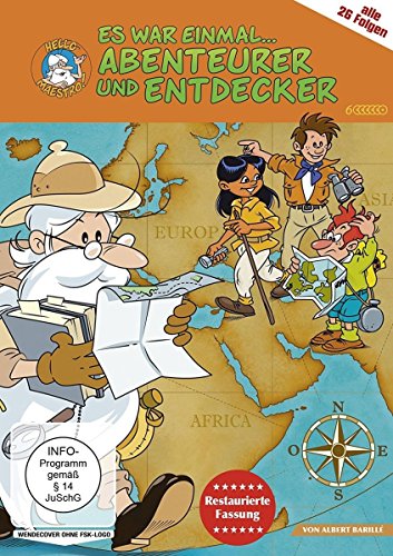 DVD - Es war einmal ... Abenteurer und Entdecker [restaurierte Fassung 6 DVDs]