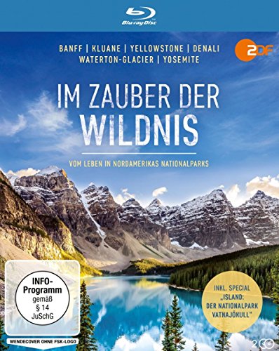 - Im Zauber der Wildnis - Vom Leben in Nordamerikas Nationalparks (Banff, Kluane, Yellowstone, Denali, Waterton Glacier, Yosemite) / Inkl. Special: Der Vatnajökull Nationalpark [Blu-ray]