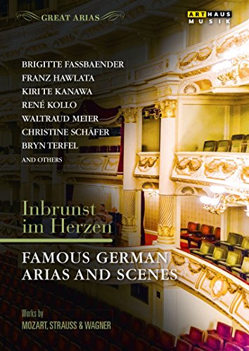 DVD - Inbrunst im Herzen - Famous German Arias And Scenes - Works By Mozart, Strauss & Wagner (Great Arias) (Kanawa, Kollo, Schäfer, Terfel, a.o.)