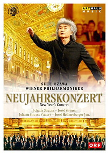 Ozawa , Seiji & Wiener Philharmoniker - Neujahrskonzert - New Year's Concert (Strauss, Strauss, Strauss, Hellmesberger Jun.)
