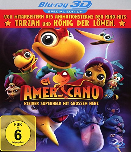  - El Americano 3D - Kleiner Superheld mit großem Herz (limitiert auf 500 Stück) [3D Blu-ray]