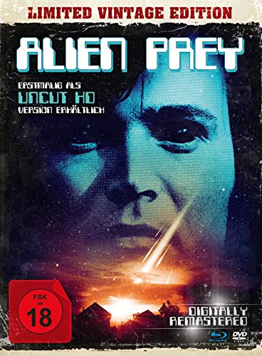  - Alien Prey - uncut Vintage Edition (+ DVD) - Mediabook, limitiert auf 1.000 Stück, inkl. Booklet, HD neu abgetastet [Blu-ray]