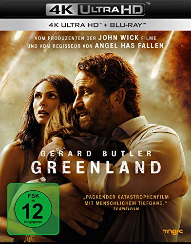 Butler, Gerard, Baccarin, Morena, Glenn, Scott, Floyd, Roger Dale, Waugh, Ric Roman, Butler, Gerard - Greenland (4K Ultra HD) (+ Blu-ray 2D)