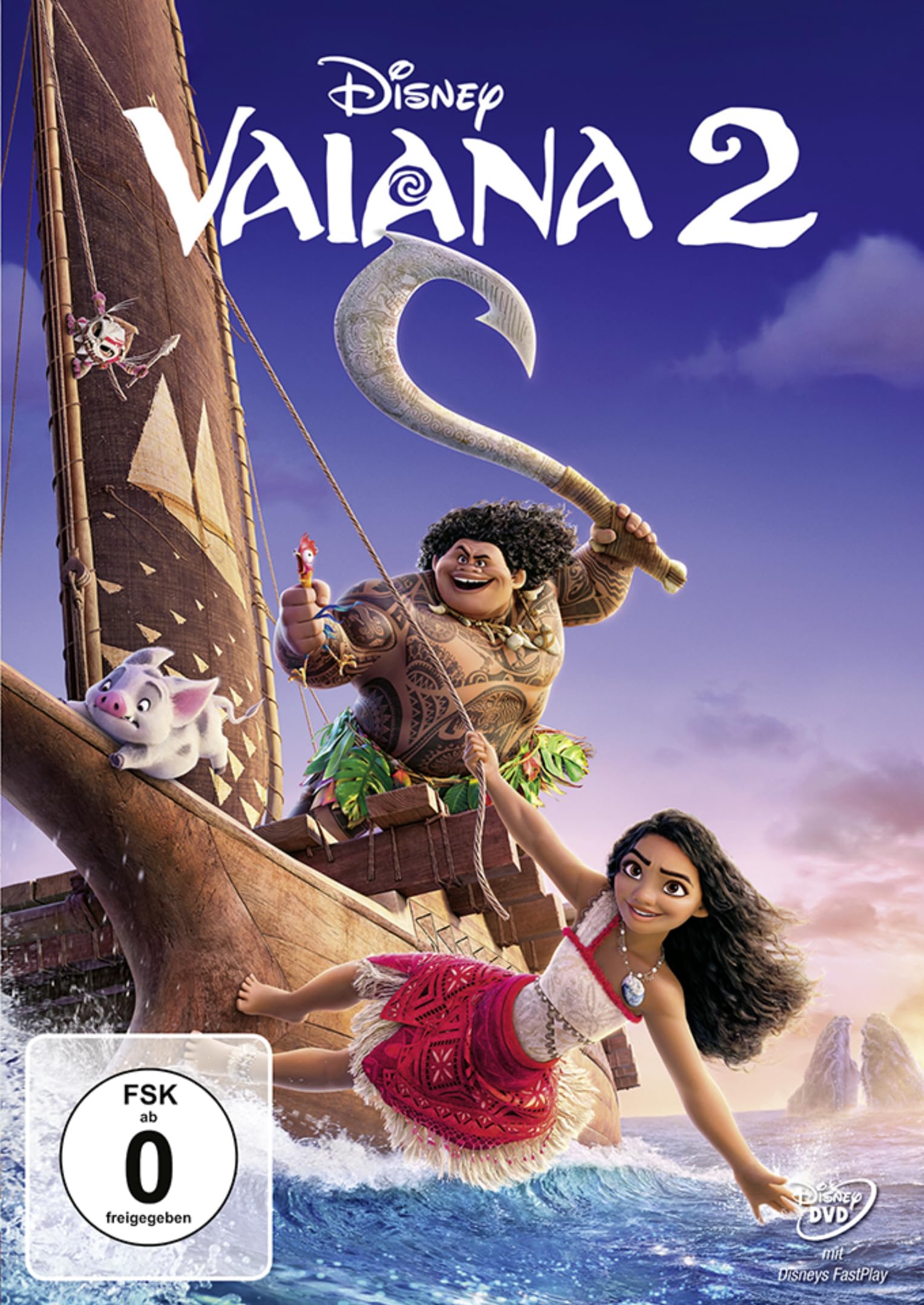 DVD - Vaiana 2 (Disney)