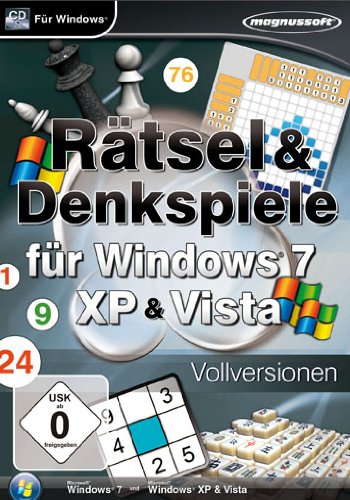 - Rätsel und Denkspiele Spiele für Windws 7, XP und Vista (PC)