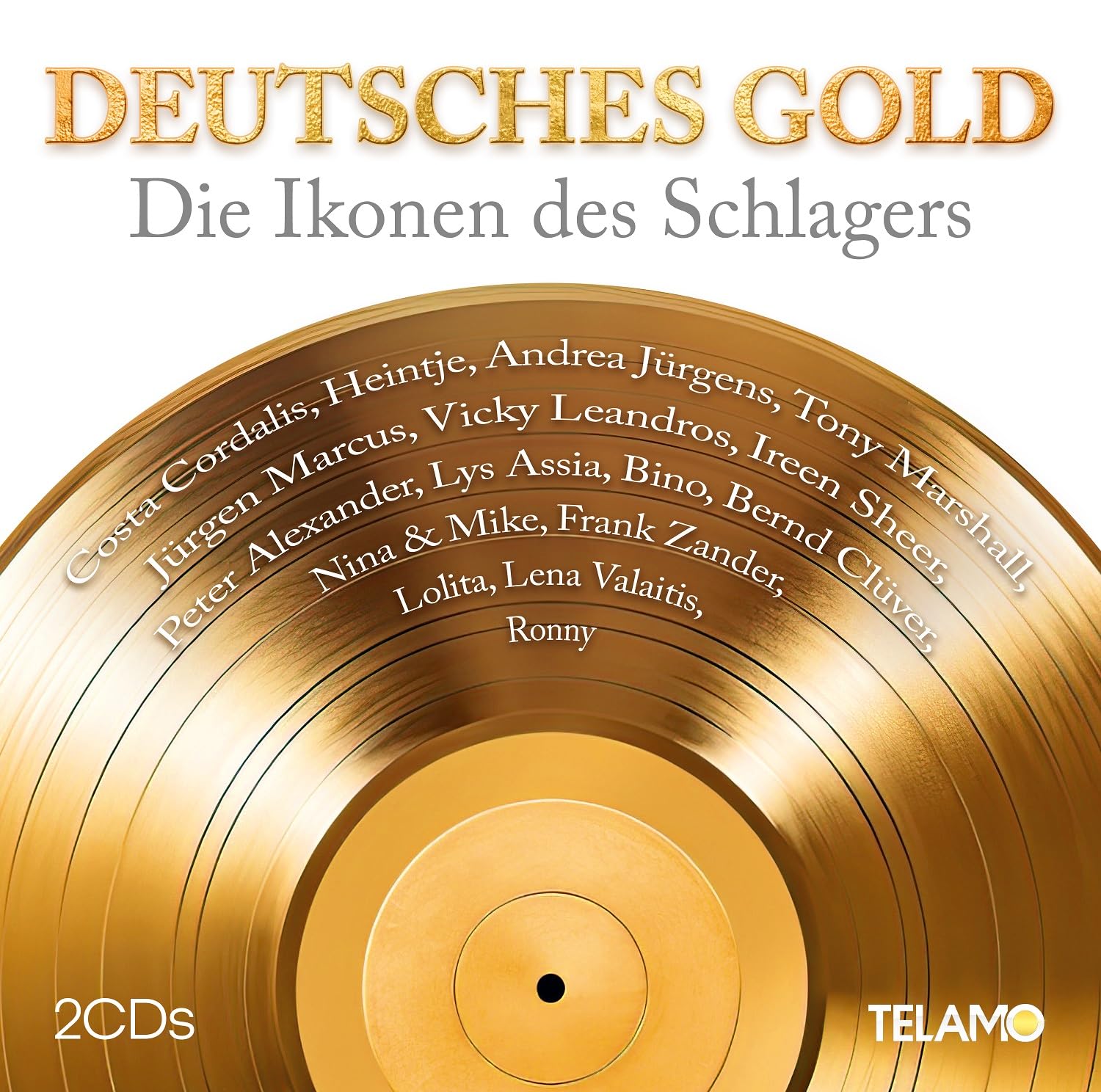 Sampler - Deutsches Gold - Die Ikonen des Schlagers