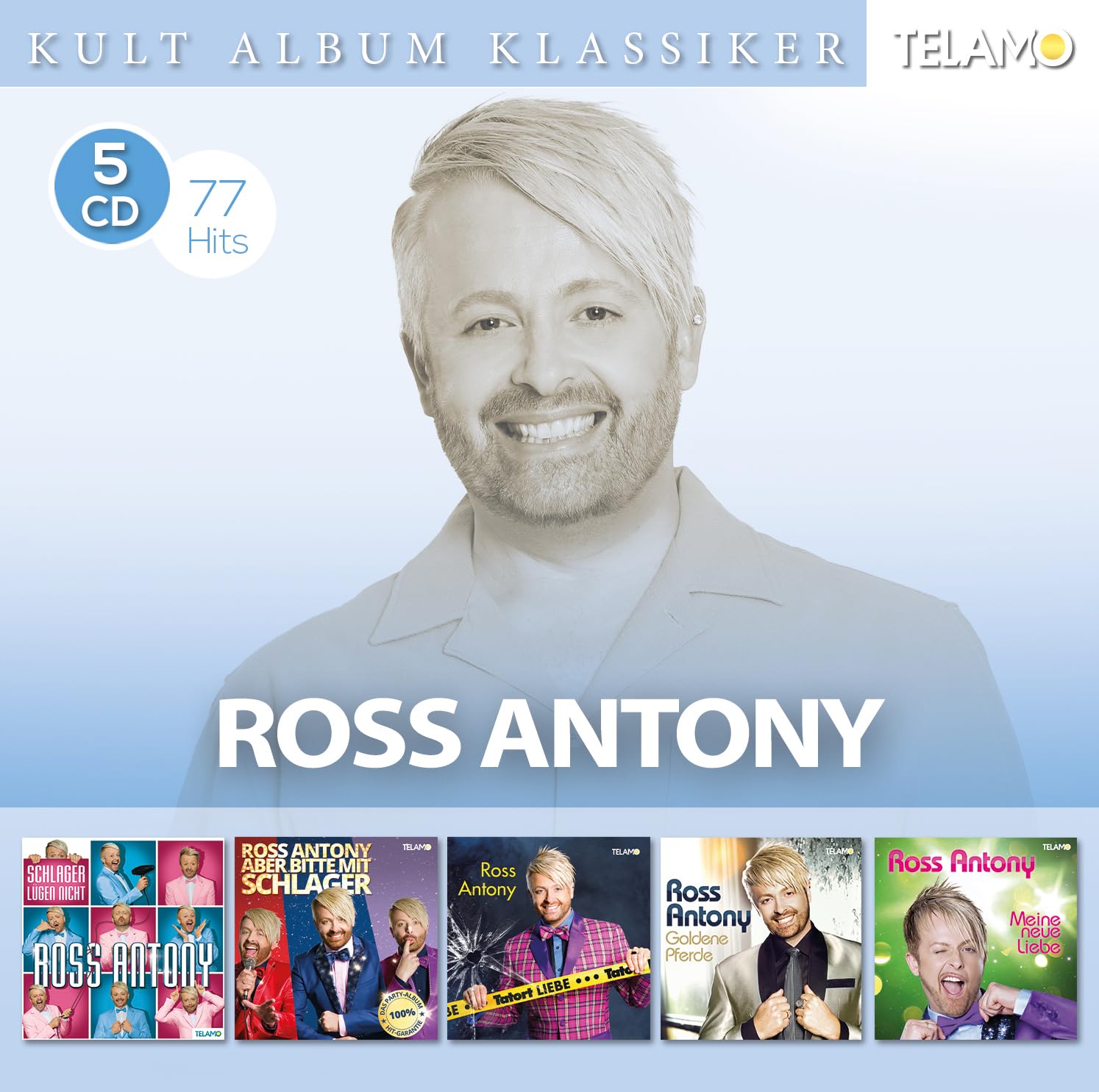 Antony , Ross - Kult Album Klassiker (Schlager lügen nicht / Aber bitte mit Schlager / Tatort Liebe / Goldene Pferde / Meine neue Liebe)