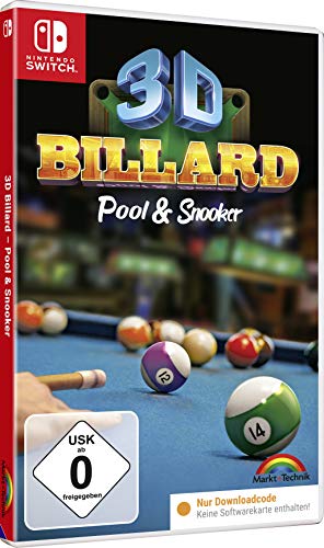  - 3D BILLARD Pool & Snooker - Nintendo Switch