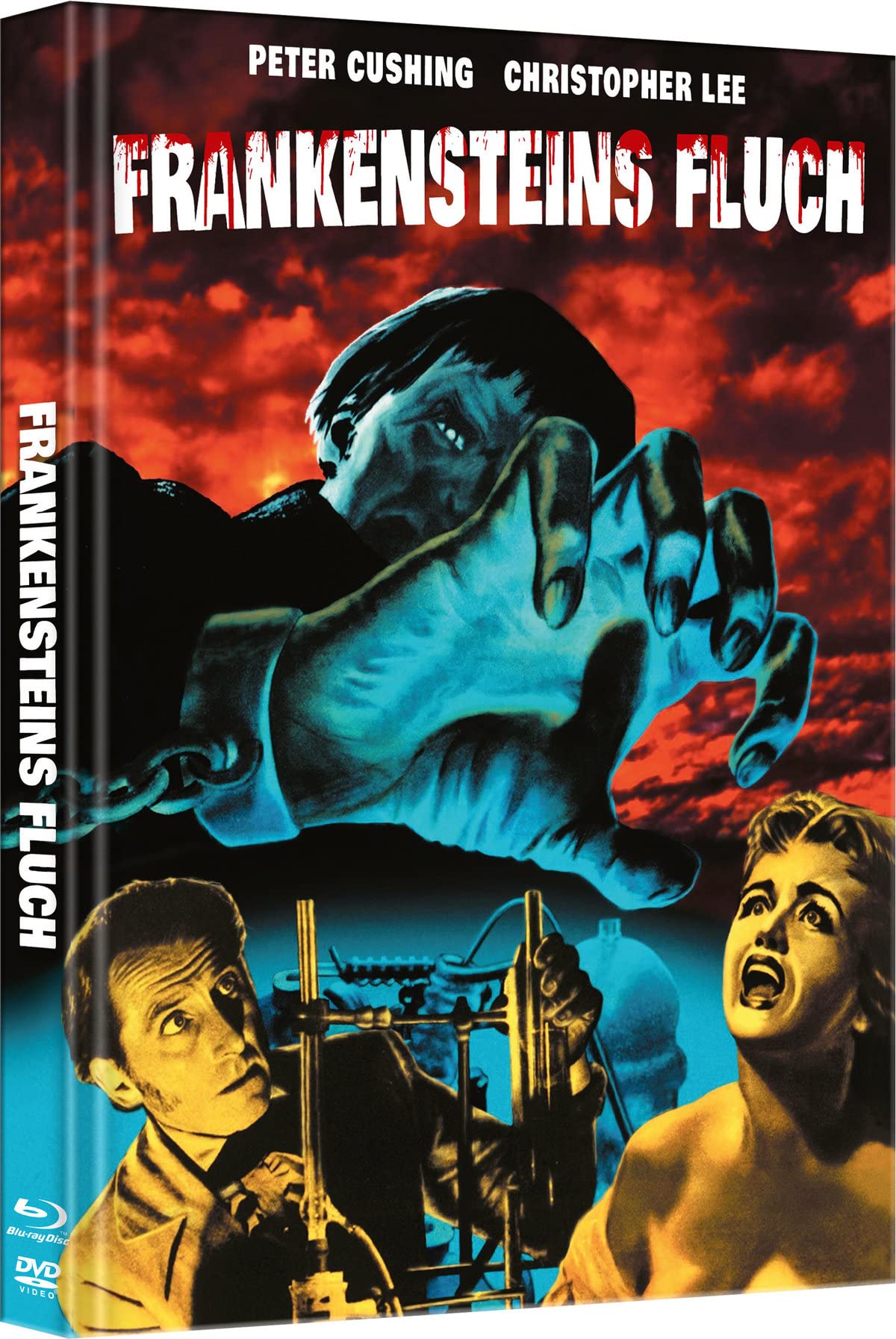 Blu-ray - Frankensteins Fluch (  DVD) (Limited MediaBook Edition)