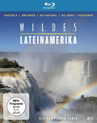 Blu-ray - Wildes Lateinamerika - Die komplette Serie (Venezuela, Amazonien, Pantanal, Anden, Patagonien) [2 Blu-rays]