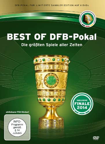 DVD - Best of DFB-Pokal - Die größten Spiele aller Zeiten [6 DVDs] Limitierte Sammleredition