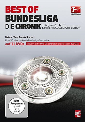 DVD - Best of Bundesliga - Die Chronik 1963 - 2015 (Limitierte Collector's Edition)