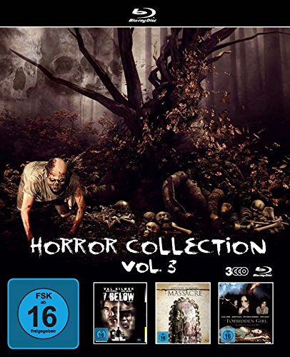 Blu-ray - Horror Collection - Vol. 3 (Blu-ray) (3 Horrorfilme im Sammelschuber) 7 Below - Saturday Morning Massacre - The Forbidden Girl