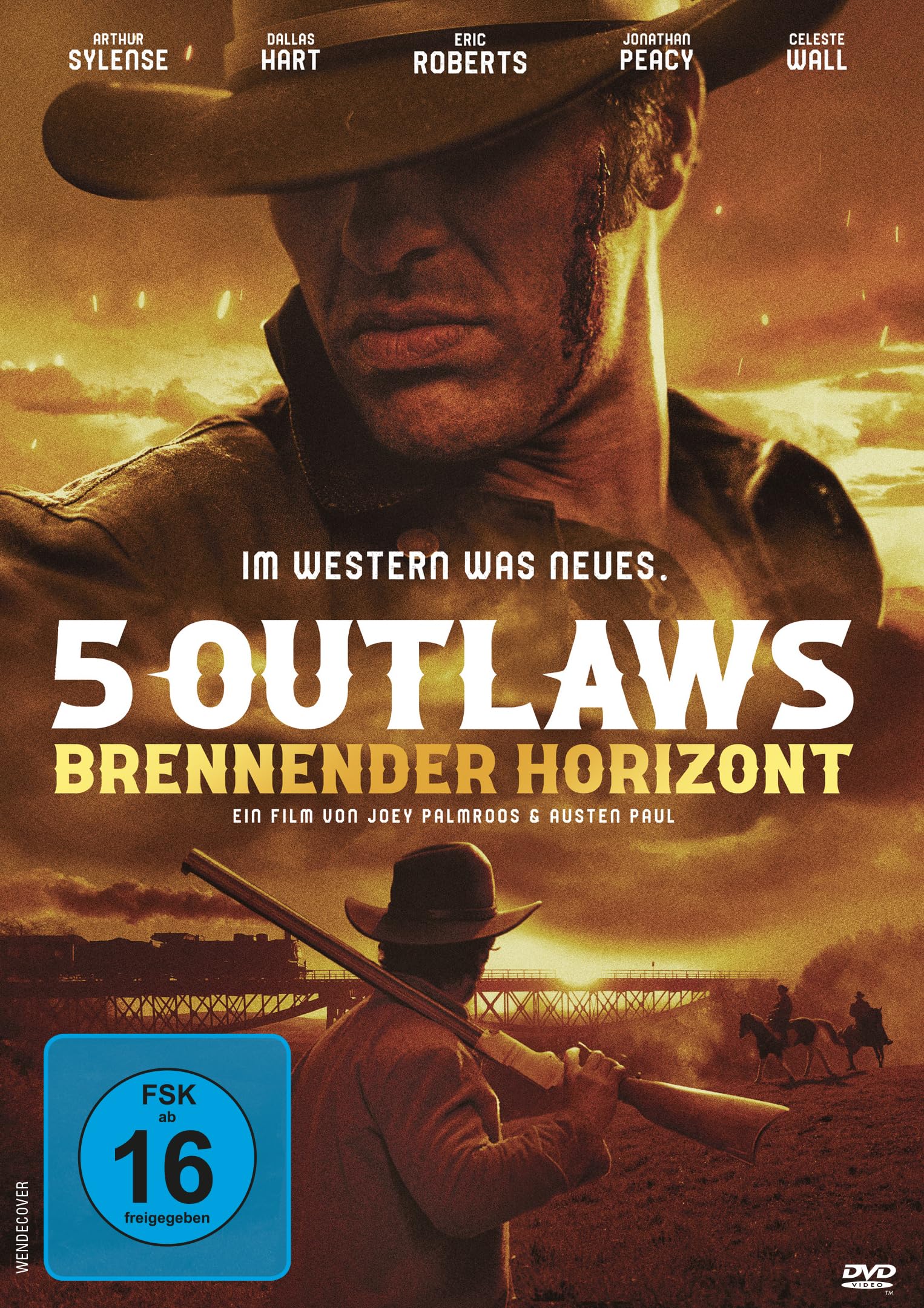 DVD - 5 Outlaws Brennender Horizont