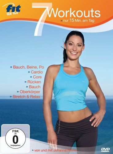 DVD - Fit For Fun - 7 Workouts: nur 15 Minuten am Tag