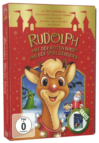 DVD - Rudolph mit der roten Nase und der Spielzeugdieb (  Bonus DVD Zweiter Stern links)