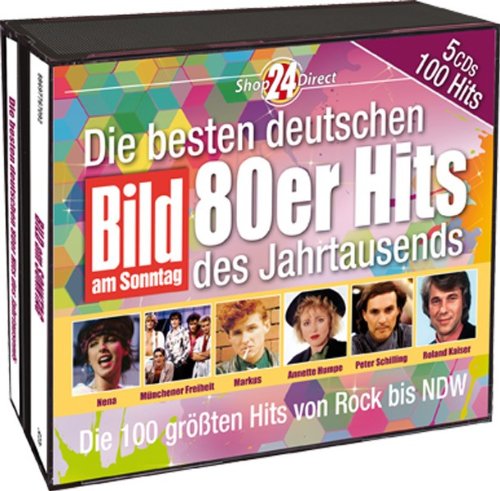 - Bild am Sonntag präsentiert: Die besten deutschen 80er Hits des Jahrtausends - 5 CDs