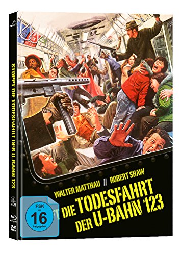  - Stoppt die Todesfahrt der U-Bahn 1-2-3 - Mediabook  (+ DVD) [Blu-ray]