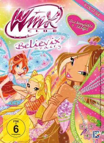  - Winx Club 4.Staffel Komplettbox (3D Cover) [4 DVDs]