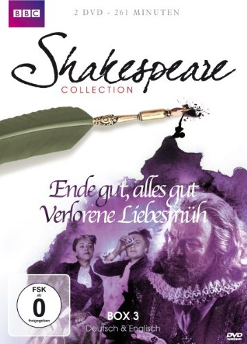  - Shakespeare Collection 3: Ende gut, alles gut/Verlorene Liebesmüh [2 DVDs]