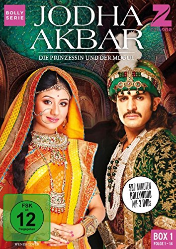  - Jodha Akbar - Die Prinzessin und der Mogul - Box 1/Folge 1-14 [3 DVDs]