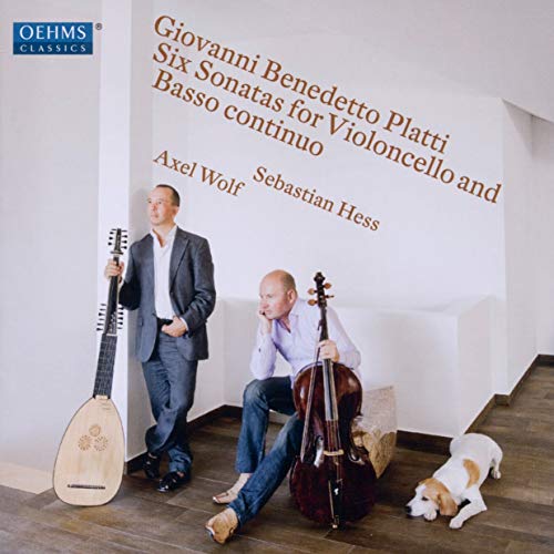 Platti , Giovanni Benedetto - Six Sonatas For Violoncelle And Basso Continuo (Hess, Wolf)