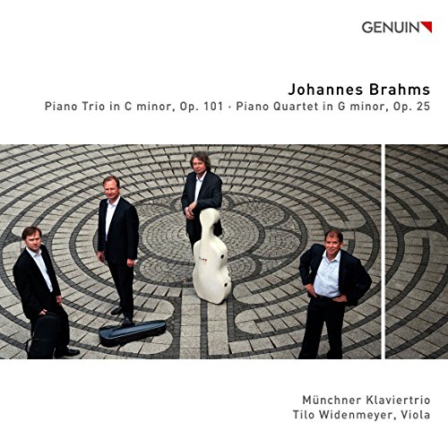 Brahms , Johannes - Piano Trio In C Minor, Op. 101 / Piano Quartet In G Minor, Op. 25 (Münchner Klaviertrio, Widenmeyer)