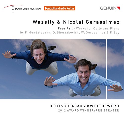 Gerassimez , Wassily & Nicolai - Free Fall - Works for Cello and Piano