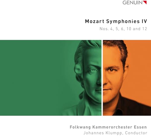 Mozart , Wolfgang Amadeus - Symphonies Nos. 4, 5, 6, 10 & 12 (Klumpp, Folkwang Kammerorchester Essen)