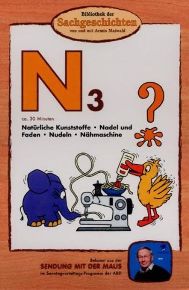 DVD - N3 - Natürliche Kunststoffe / Nadel und Faden / Nudeln / Nähmaschine (Bibliothek der Sachgeschichten)