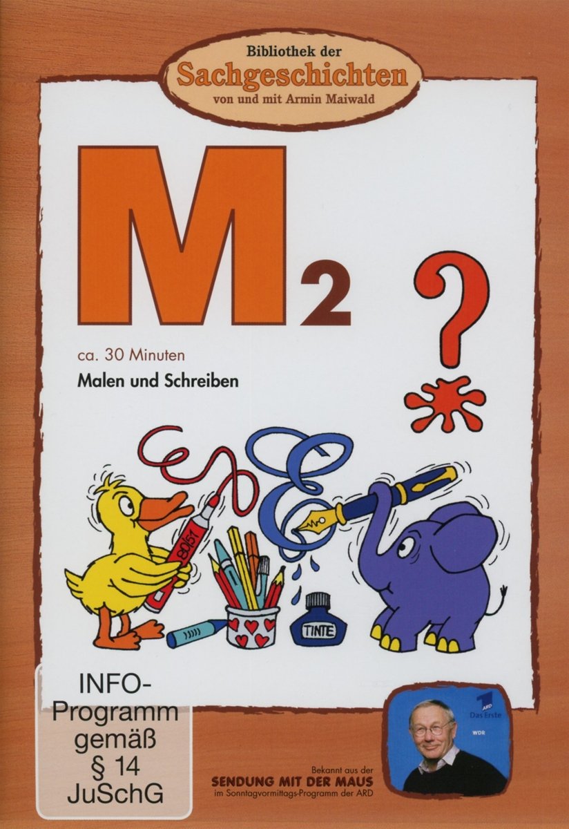 DVD - M2 - Malen und Schreiben (Bibliothek der Sachgeschichten)