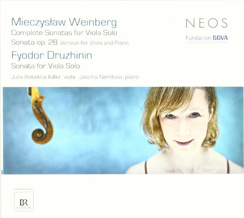 Adler , Julia Rebekka & Nemtsov , Jascha - Weinberg: Complete Sonatas For Viola Solo; Sonata, Op. 28 / Druzhinin: Sonata For Viola Solo
