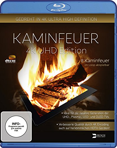  - Kaminfeuer - UHD Edition (gedreht in 4K Ultra High Definition) [Blu-ray]