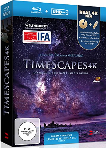  - TimeScapes 4K (UHD Stick in Real 4K + Blu-ray) - Limited Edition [Blu-ray]