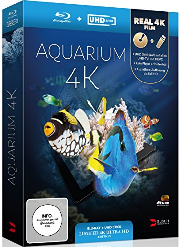 - Aquarium 4K (UHD Stick in Real 4K + Blu-ray) - Limited Edition [Blu-ray]