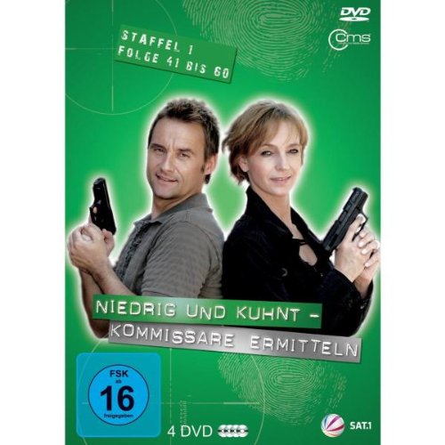 DVD - Niedrig & Kuhnt - Kommissare im Einsatz (Staffel 1, Folge 41 bis 60) [4 DVDs]