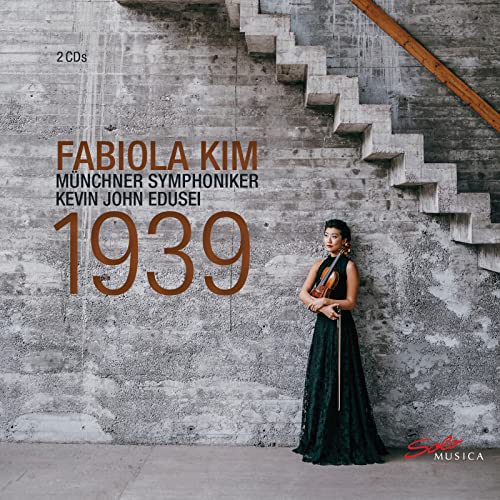 Kim , Fabiola - 1939 - Walton: Concerto For Violin And Orchestra In B Minor / Hartmann: Concerto Funebre / Bartok: Violin Concerto No. 2 In B Major (Edusei)