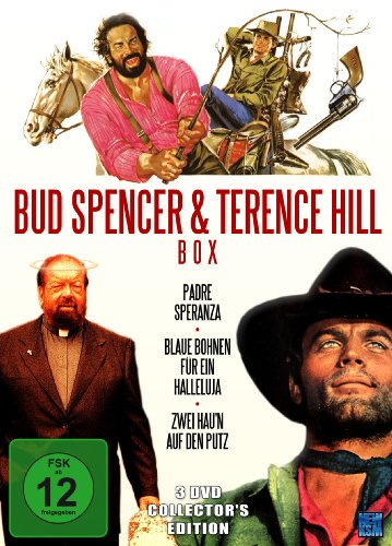 DVD - Bud Spencer & Terence Hill Box (Padre Speranza / Blaue Bohnen für ein Halleluja / Zwei hau'n auf den Putz)