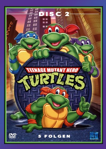 DVD - Teenage Mutant Hero Turtles - Disc 2/Folge 06-10