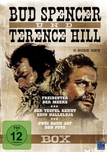 - Bud Spencer & Terence Hill - Box, Vol. 4 (Freibeuter der Meere remastered/Der Teufel kennt kein Halleluja/Zwei haun auf den Putz) - (3er DVD-Box)