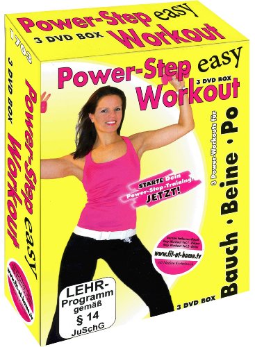  - Easy Power - Step Workout - 3 DVD Box