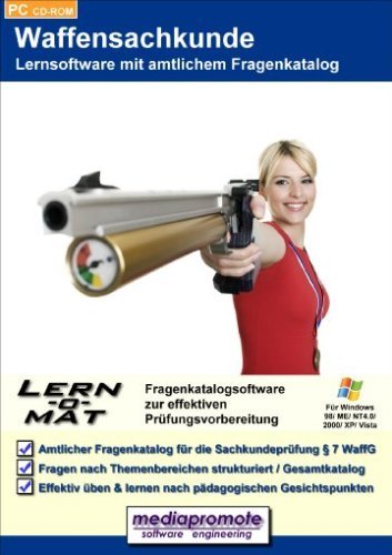  - Lern-o-Mat Waffensachkunde - Lernsoftware mit amtlichem Fragenkatalog