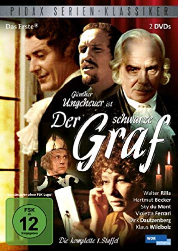 DVD - Der schwarze Graf - Staffel 1 (PIDAX Serien-Klassiker)