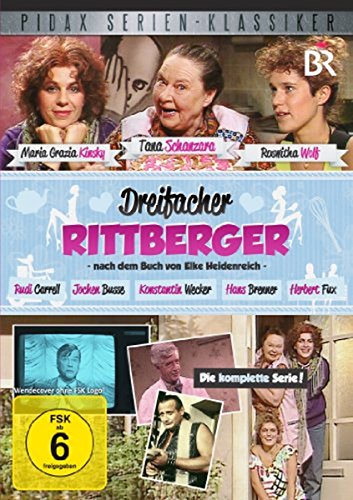 DVD - Dreifacher Rittberger - Die komplette Serie von Elke Heidenreich (Pidax Serien-Klassiker)