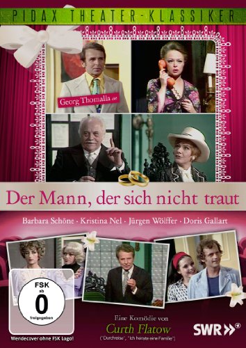 DVD - Der Mann, der sich nicht traut - Eine Komödie von Curth Flatow mit Georg Thomalla (Pidax Theater-Klassiker)