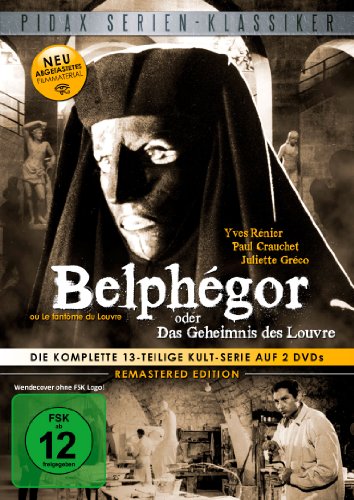  - Belphégor oder Das Geheimnis des Louvre (Remastered Edition) Die komplette 13-teilige Kult-Serie (Pidax Serien-Klassiker) [2 DVDs]
